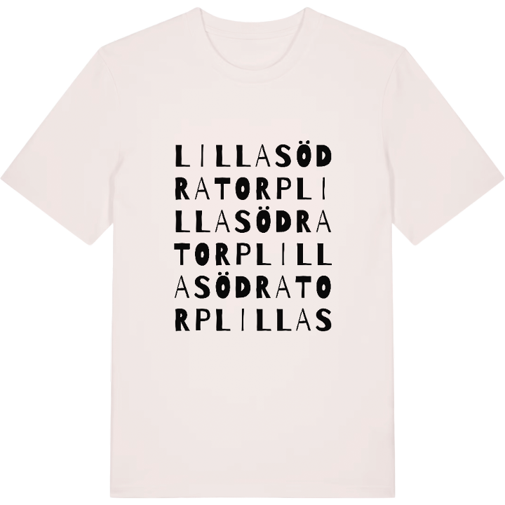 Lilla Södratorp ordlek t-shirt – t-shirt från PinShirt
