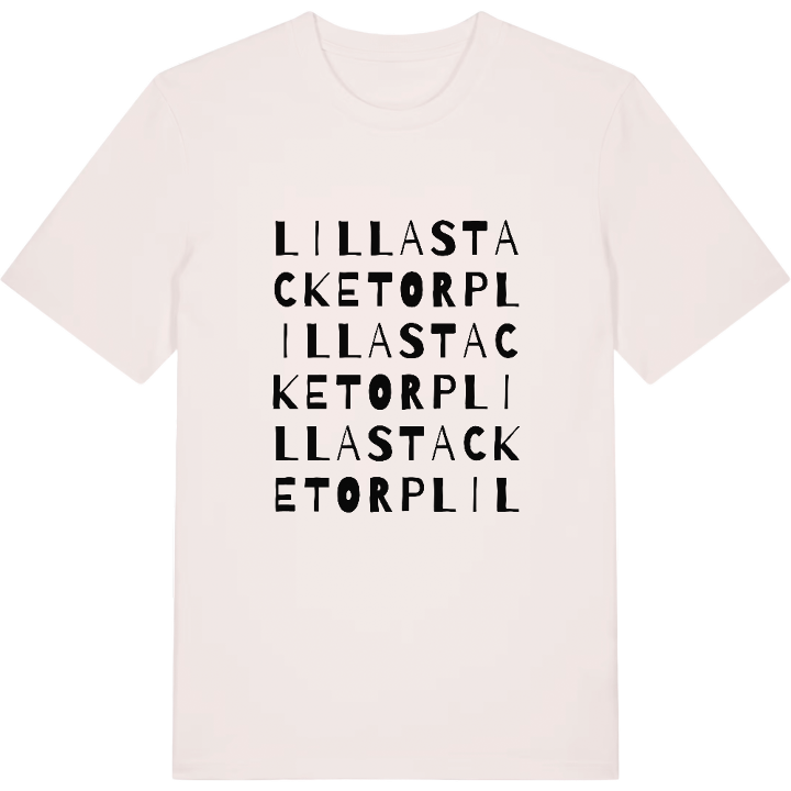 Lilla Stacketorp ordlek t-shirt – t-shirt från PinShirt