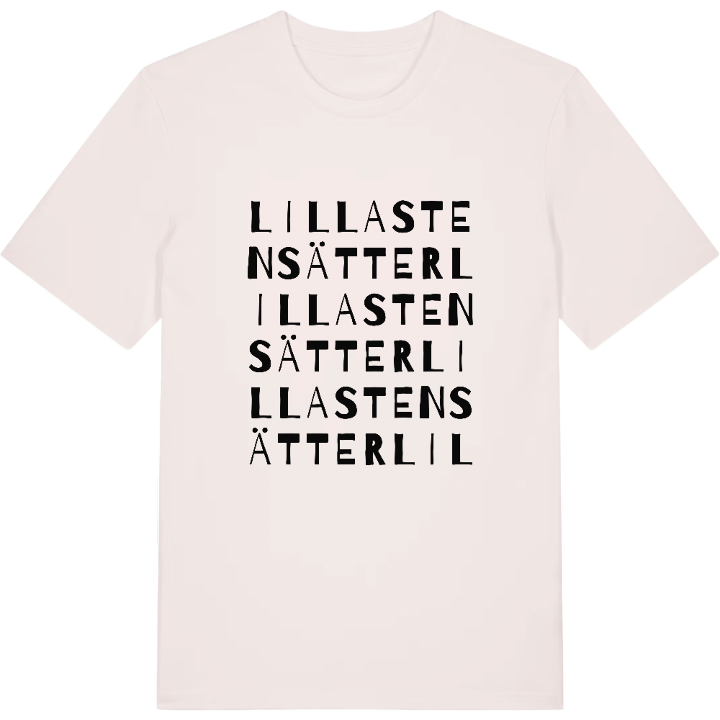 Lilla Stensätter ordlek t-shirt – t-shirt från PinShirt