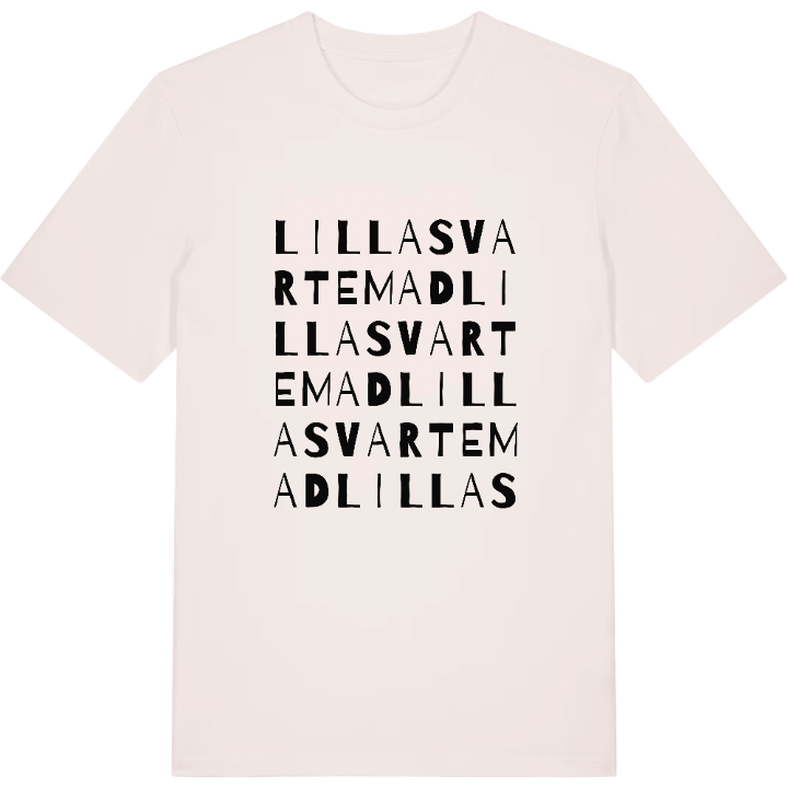 Lilla Svartemad ordlek t-shirt – t-shirt från PinShirt