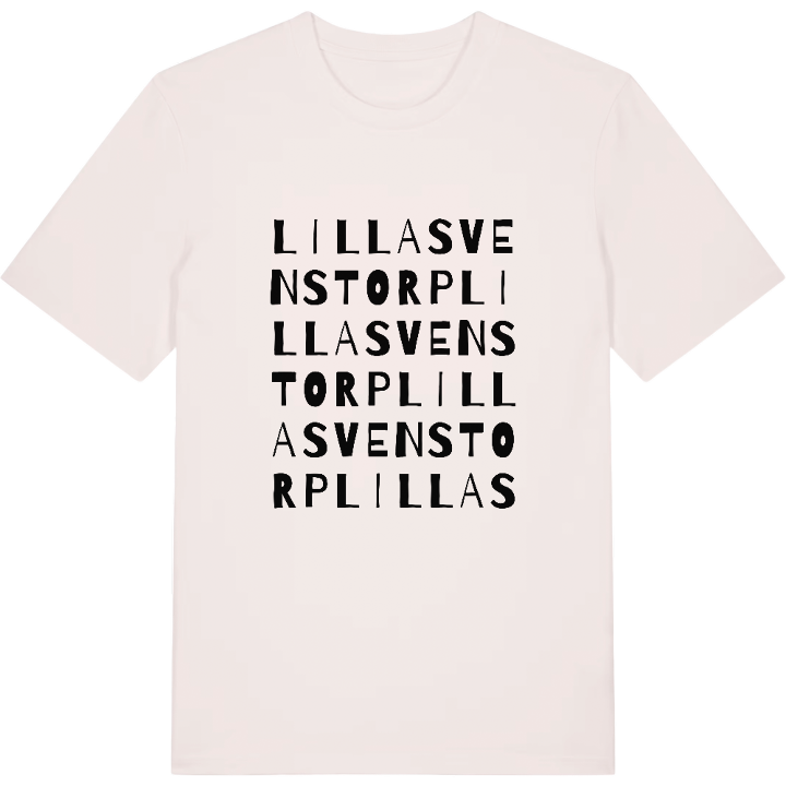 Lilla Svenstorp ordlek t-shirt – t-shirt från PinShirt