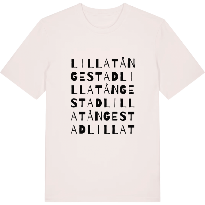 Lilla Tångestad ordlek t-shirt – t-shirt från PinShirt