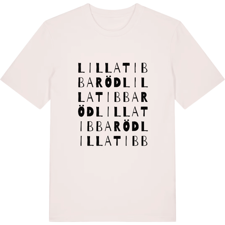 Lilla Tibbaröd ordlek t-shirt – t-shirt från PinShirt