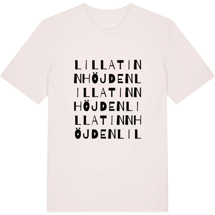 Lilla Tinnhöjden ordlek t-shirt – t-shirt från PinShirt