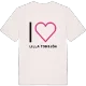 Jag älskar Lilla Tomsjön t-shirt stort tryck
