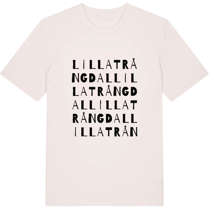 Lilla Trångdal ordlek t-shirt – t-shirt från PinShirt