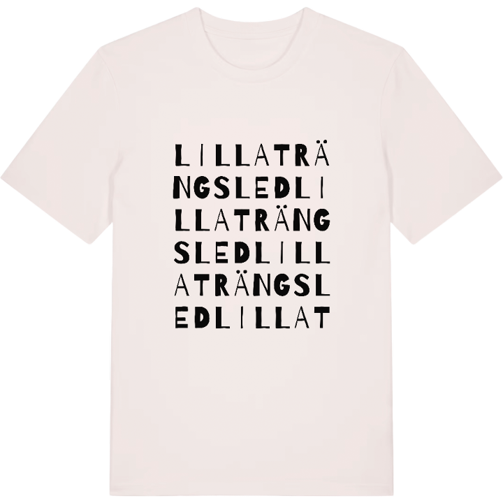 Lilla Trängsled ordlek t-shirt – t-shirt från PinShirt