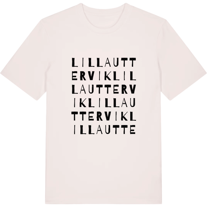 Lilla Uttervik ordlek t-shirt – t-shirt från PinShirt