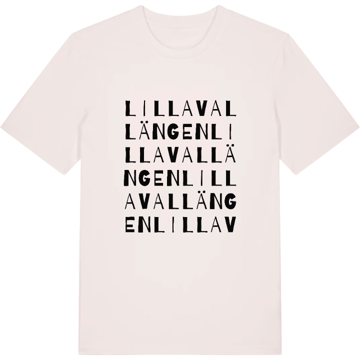 Lilla Vallängen ordlek t-shirt – t-shirt från PinShirt