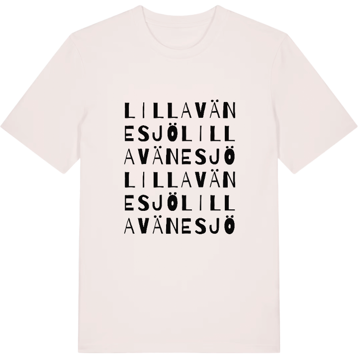 Lilla Vänesjö ordlek t-shirt – t-shirt från PinShirt