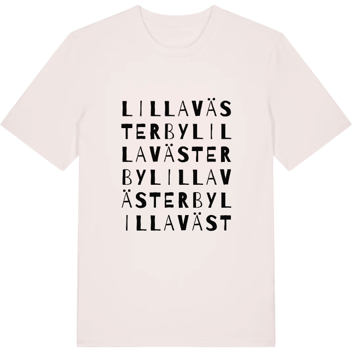 Lilla Västerby ordlek t-shirt – t-shirt från PinShirt
