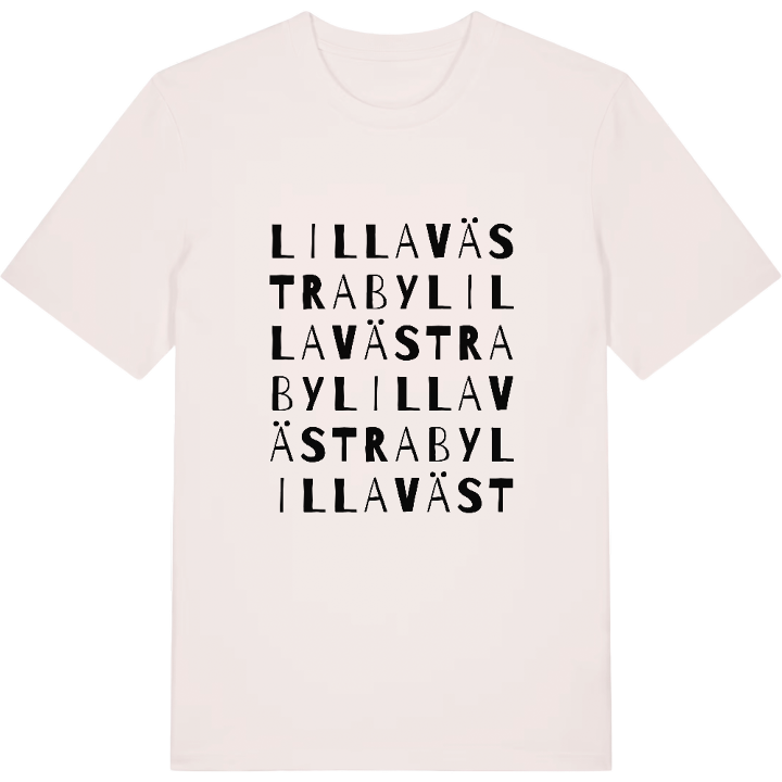 Lilla Västraby ordlek t-shirt – t-shirt från PinShirt