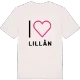 Jag älskar Lillån t-shirt stort tryck