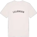 Lillängen böjd t-shirt