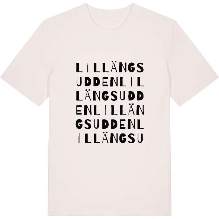 Lillängsudden ordlek t-shirt – t-shirt från PinShirt