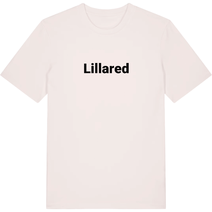 Lillared fetstil t-shirt – t-shirt från PinShirt