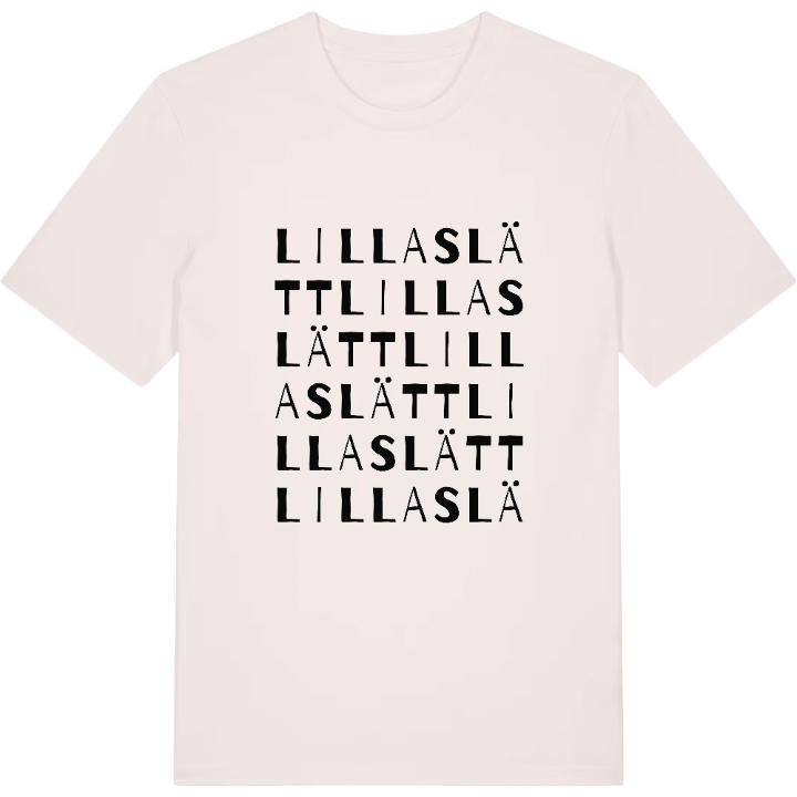 Lillaslätt ordlek t-shirt – t-shirt från PinShirt