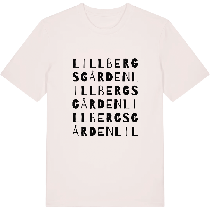 Lillbergsgården ordlek t-shirt – t-shirt från PinShirt