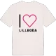 Jag älskar Lillboda t-shirt stort tryck