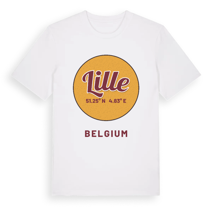 Lille cirkel t-shirt – t-shirt från PinShirt