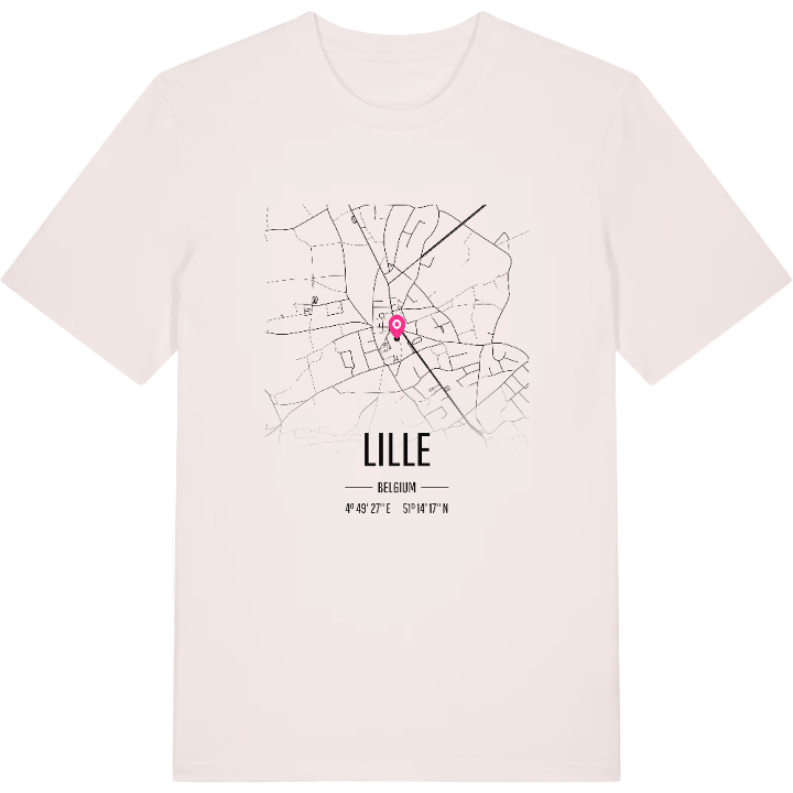 Lille karta t-shirt – t-shirt från PinShirt