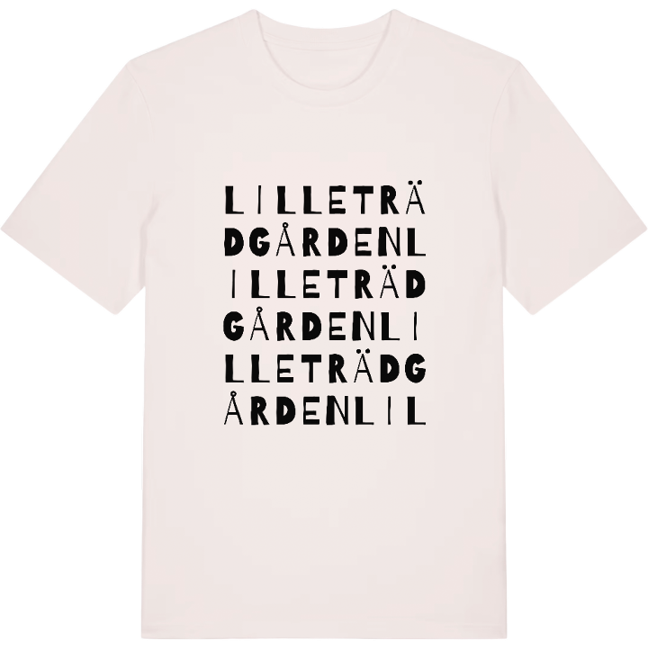 Lilleträdgården ordlek t-shirt – t-shirt från PinShirt