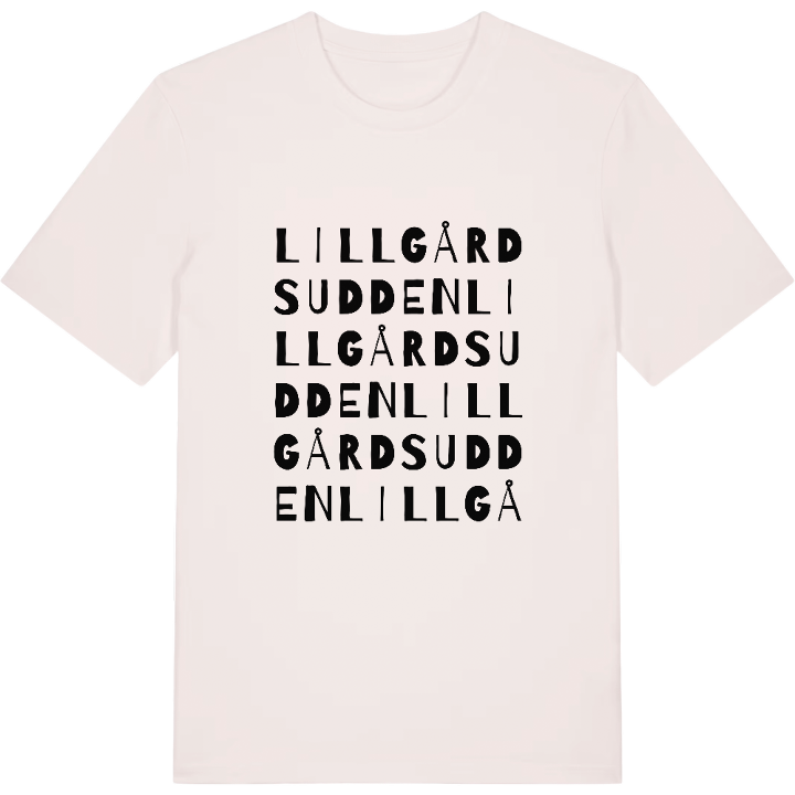 Lillgårdsudden ordlek t-shirt – t-shirt från PinShirt