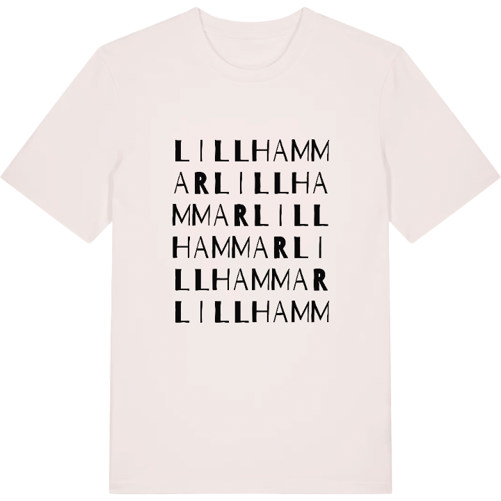 Lillhammar ordlek t-shirt – t-shirt från PinShirt