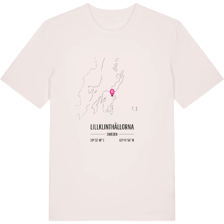 Lillklinthällorna karta t-shirt – t-shirt från PinShirt