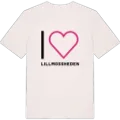 Jag älskar Lillmossheden t-shirt stort tryck
