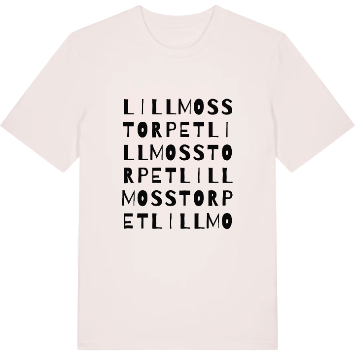 Lillmosstorpet ordlek t-shirt – t-shirt från PinShirt