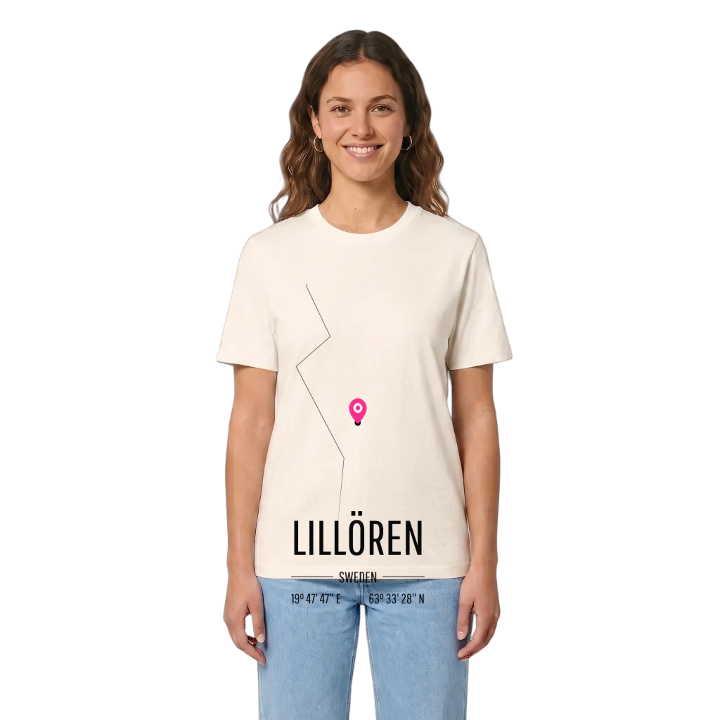 Lillören karta t-shirt – t-shirt från PinShirt