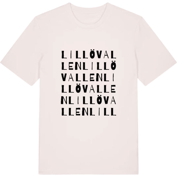 Lillövallen ordlek t-shirt – t-shirt från PinShirt