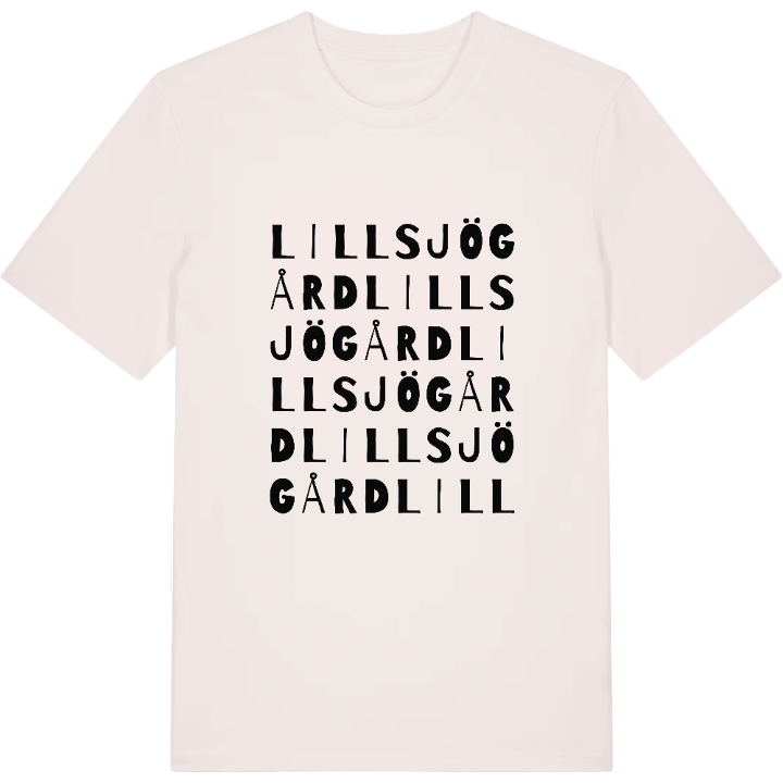 Lillsjö gård ordlek t-shirt – t-shirt från PinShirt