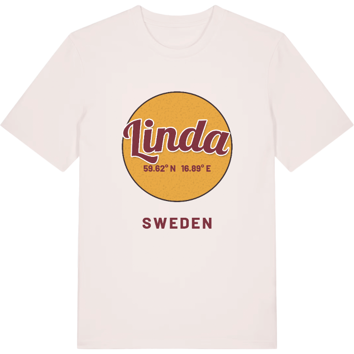 Linda cirkel t-shirt – t-shirt från PinShirt