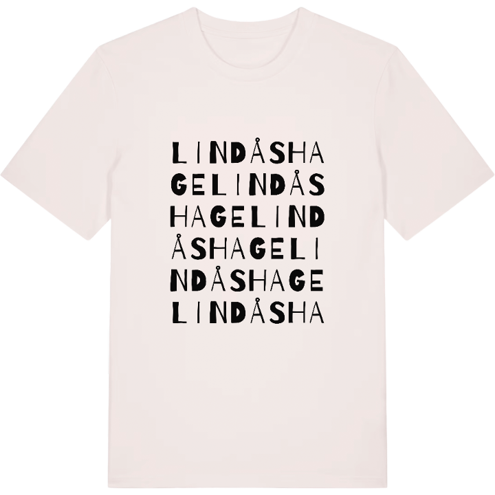 Lindåshage ordlek t-shirt – t-shirt från PinShirt