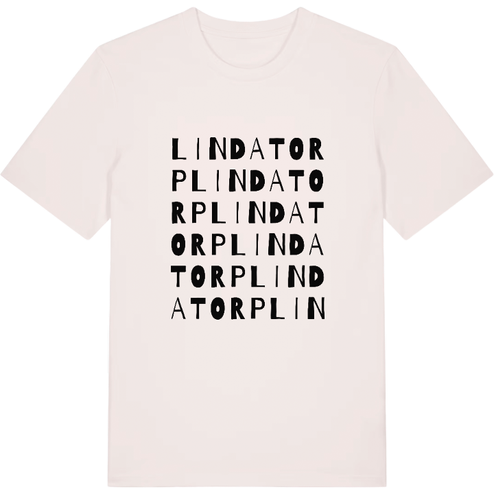 Lindatorp ordlek t-shirt – t-shirt från PinShirt