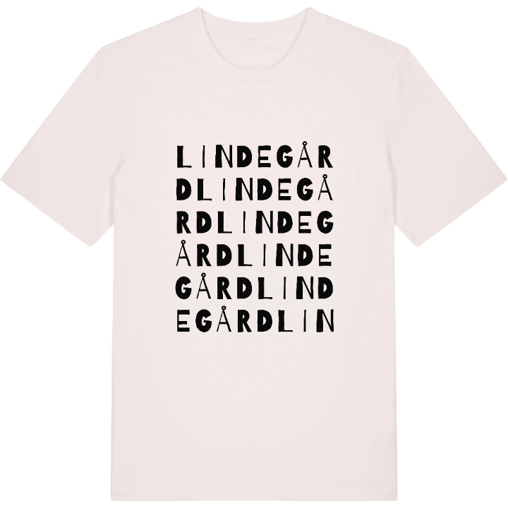 Lindegård ordlek t-shirt – t-shirt från PinShirt