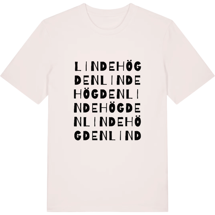 Lindehögden ordlek t-shirt – t-shirt från PinShirt