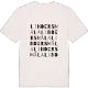 Lindersmåla ordlek t-shirt