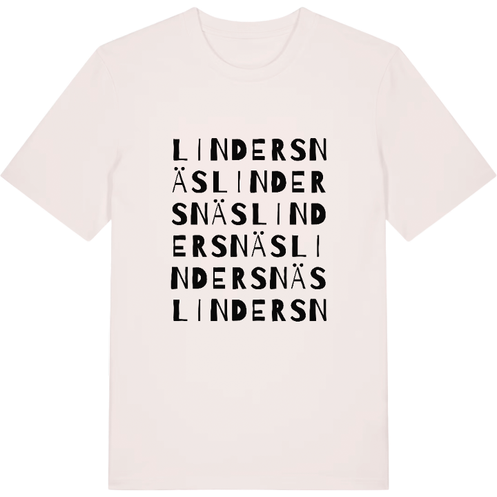 Lindersnäs ordlek t-shirt – t-shirt från PinShirt