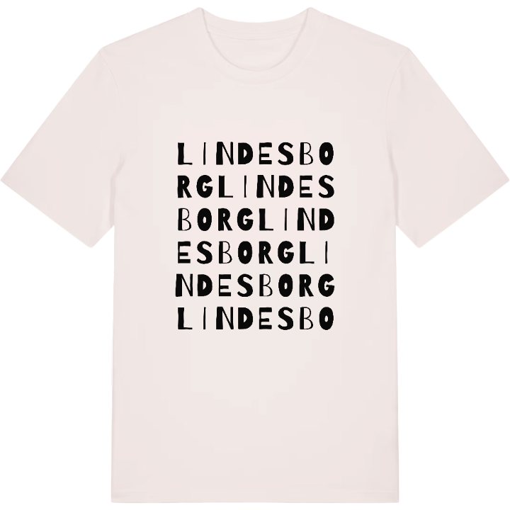 Lindesborg ordlek t-shirt – t-shirt från PinShirt