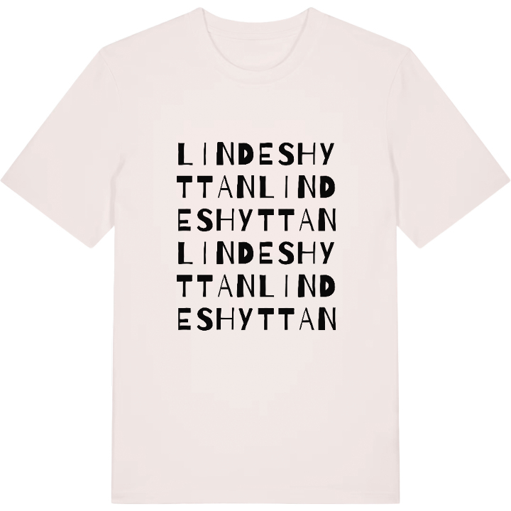 Lindeshyttan ordlek t-shirt – t-shirt från PinShirt