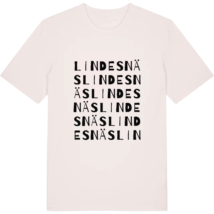 Lindesnäs ordlek t-shirt – t-shirt från PinShirt