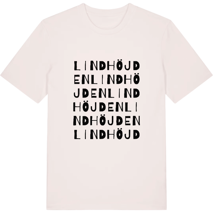 Lindhöjden ordlek t-shirt – t-shirt från PinShirt