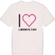 Jag älskar Lindhyltan t-shirt stort tryck