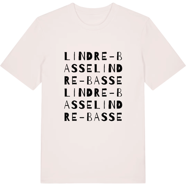 Lindre-Basse ordlek t-shirt – t-shirt från PinShirt