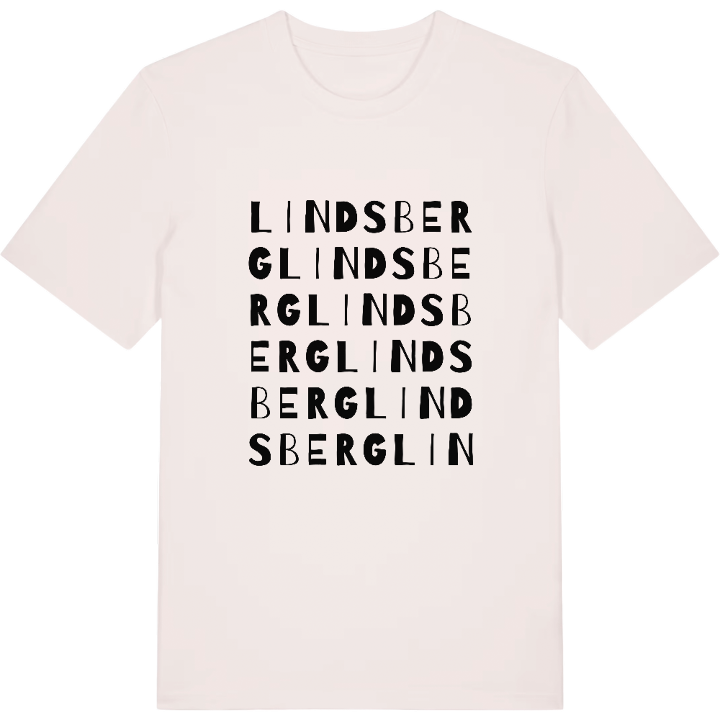 Lindsberg ordlek t-shirt – t-shirt från PinShirt