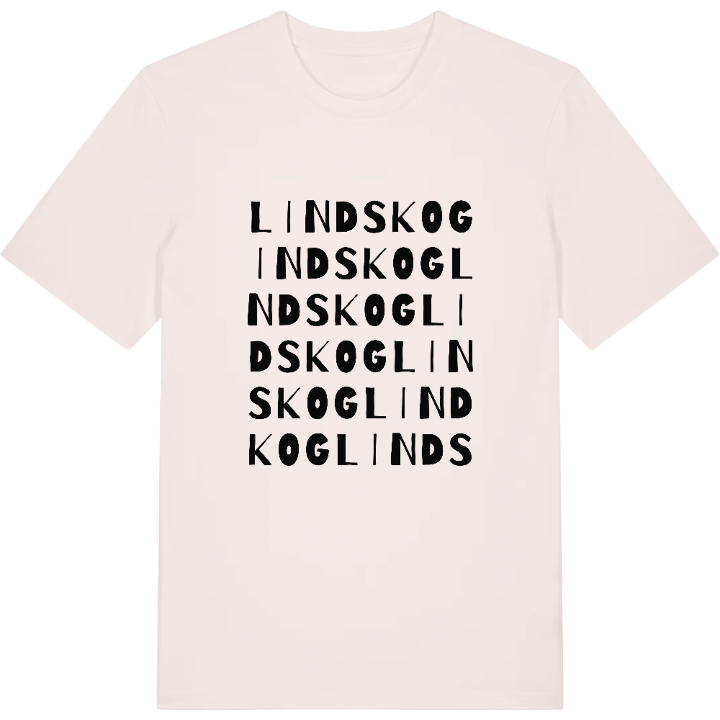 Lindskog ordlek t-shirt – t-shirt från PinShirt