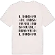 Lindsmyran ordlek t-shirt